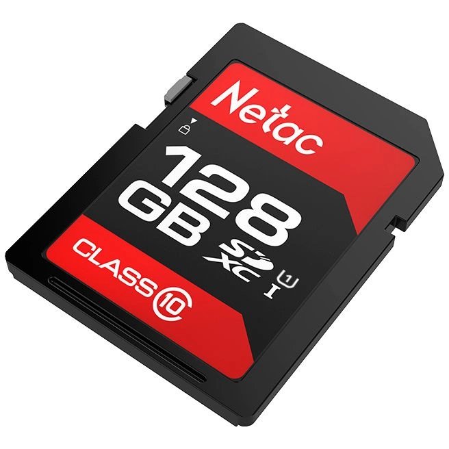 Netac P600 SDHC 128GB U1/C10 up to 80MB/s (NT02P600STN-128G-R)