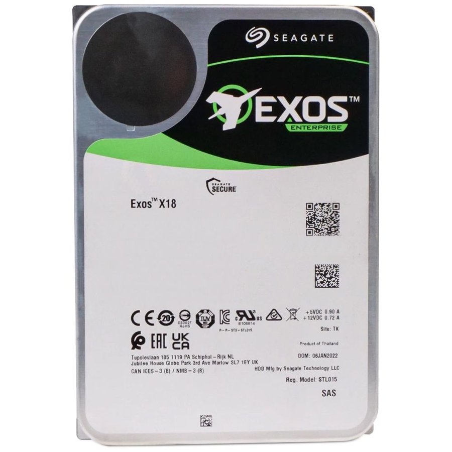 Seagate Exos X18 3.5" 12TB (ST12000NM004J)