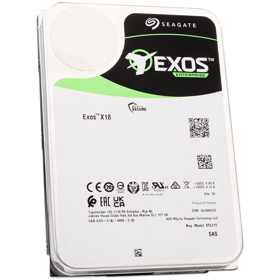 Seagate Exos X18 3.5" 12TB (ST12000NM004J)