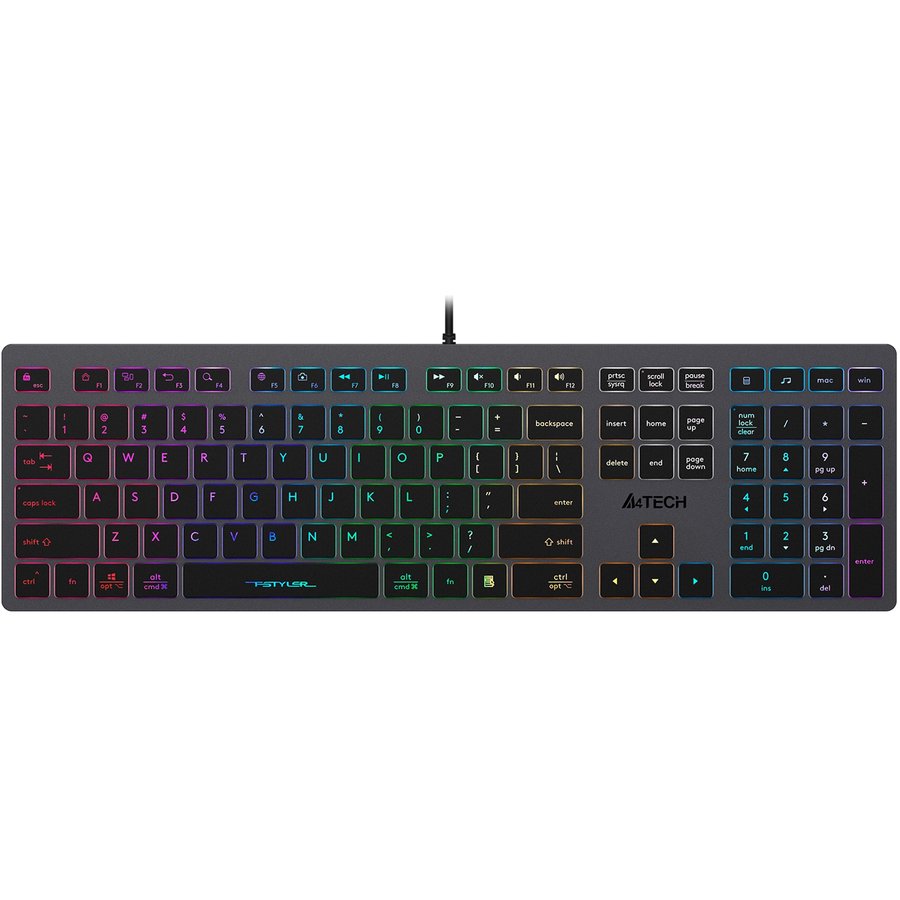 A4Tech FX60H (FX60H GREY/NEON) GREY/NEON