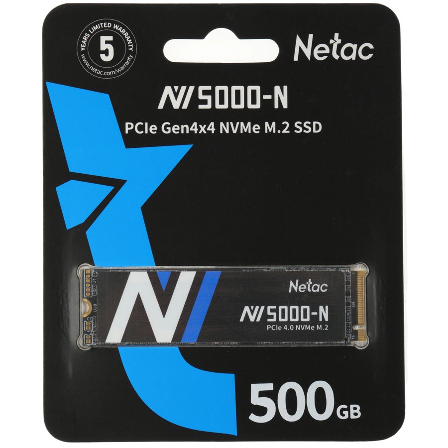 Netac NV5000-N SSD 500Gb (NT01NV5000N-500-E4X)