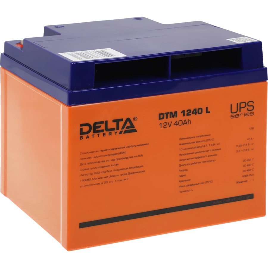 DELTA DTM 1240 L 40 А·ч (DTM 1240 L)