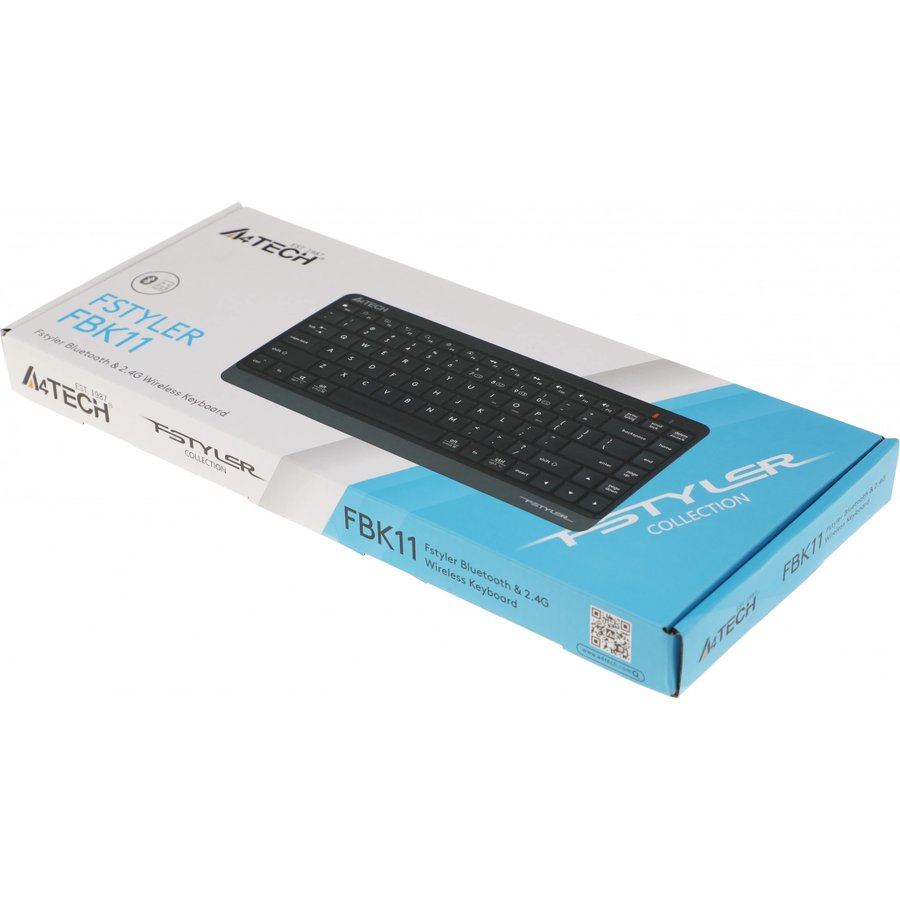 A4TECH Fstyler FBK11, USB, Bluetooth/Радиоканал (FBK11 GREY)