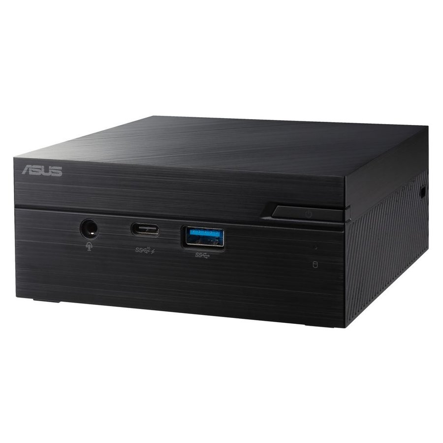 ASUS Mini PC PN41 Intel Celeron N4505 2000 МГц/не установлен DDR4/не установлен SSD/DVD нет/Intel UHD Graphics 630/Без ОС (90MR00IA-M00810) Черный