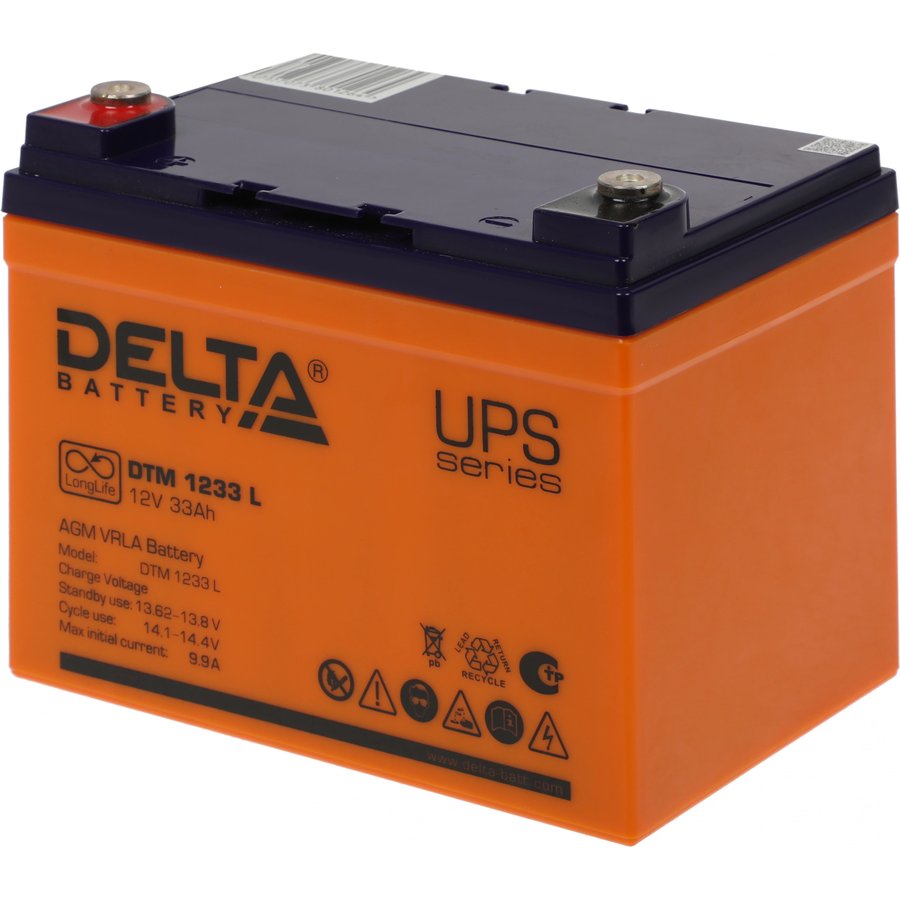 DELTA DTM 1233 L 12В 33 А·ч (DTM 1233 L)