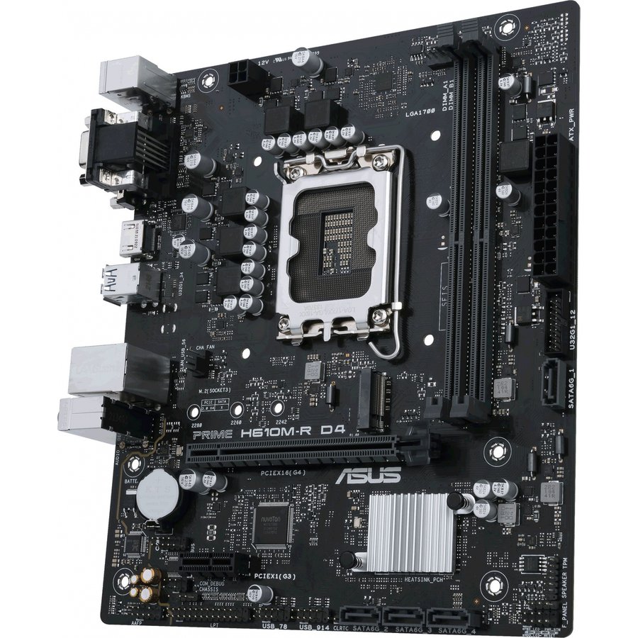 ASUS PRIME H610M-R D4-SI (90MB1B40-M0ECY0)