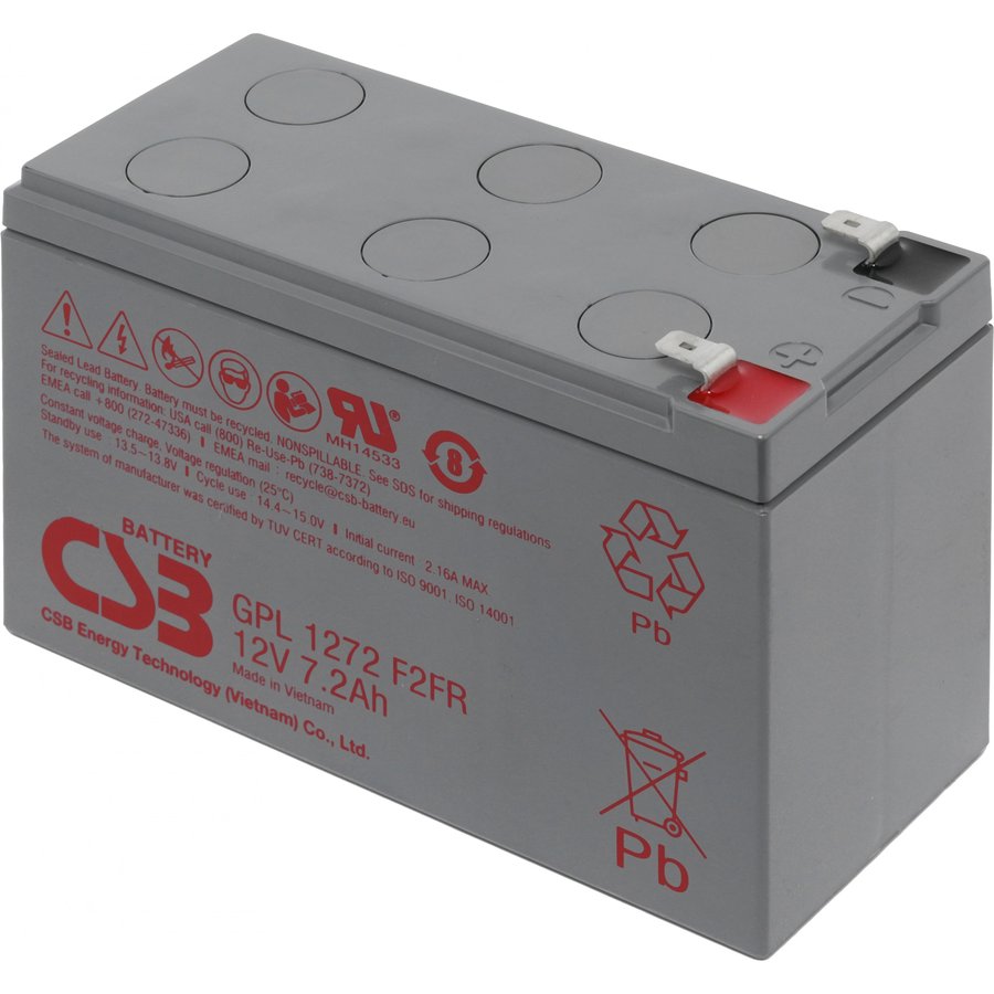 CSB 12V 7.2Ah (GPL1272 F2)