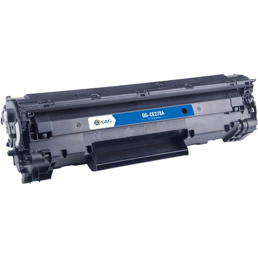 G&G GG-CE278A Черный (2100 страниц) для НР LaserJet P1560, 1566, 1606, M1536 Canon LBP-6200