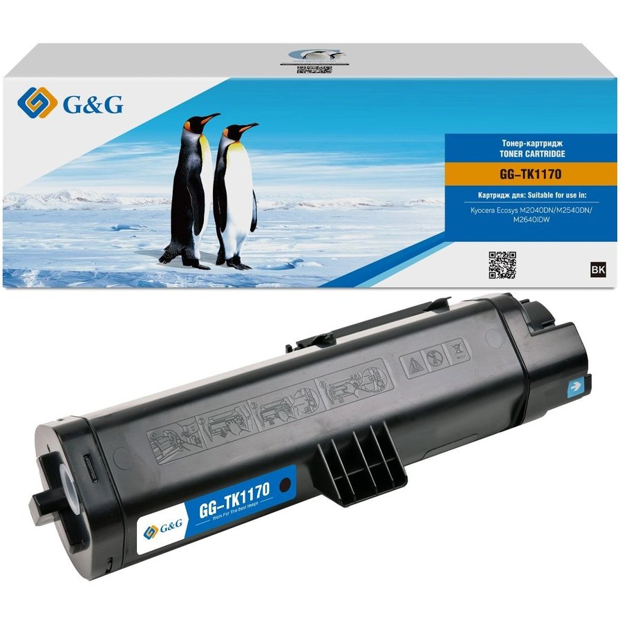 G&G GG-TK1170 чёрный (7200 стр) для Kyocera M2040dn, M2540dn, M2640dw