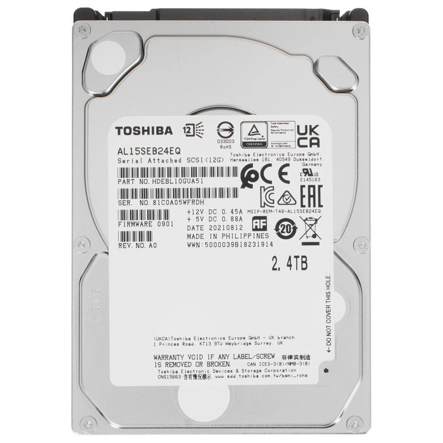 Toshiba 2.4Tb SAS (AL15SEB24EQ)