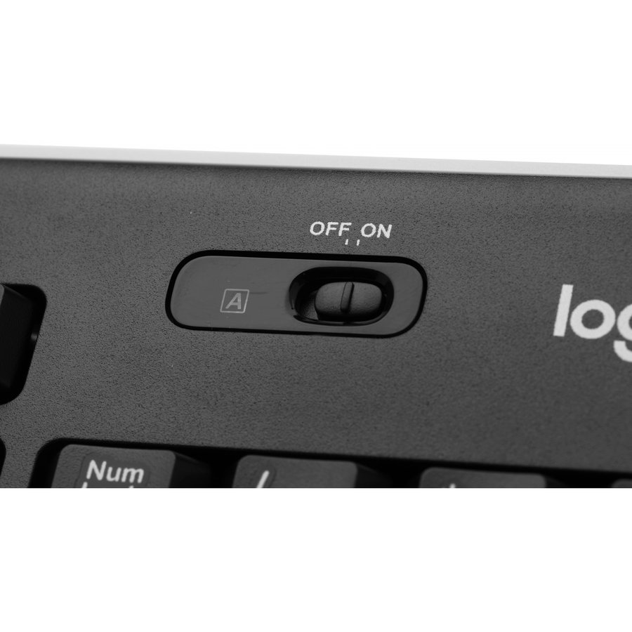 Logitech K270 ЛАТИНИЦА (без кириллицы) (920-003058) Black