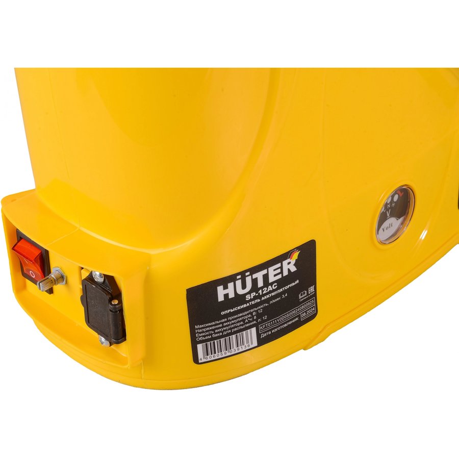 Huter SP-12AC, аккумуляторный, ранцевый, 12л (70/13/28)
