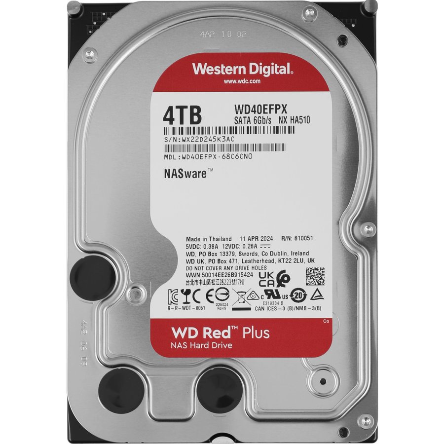Western Digital Red Plus Tb SATA-III (WD40EFPX)