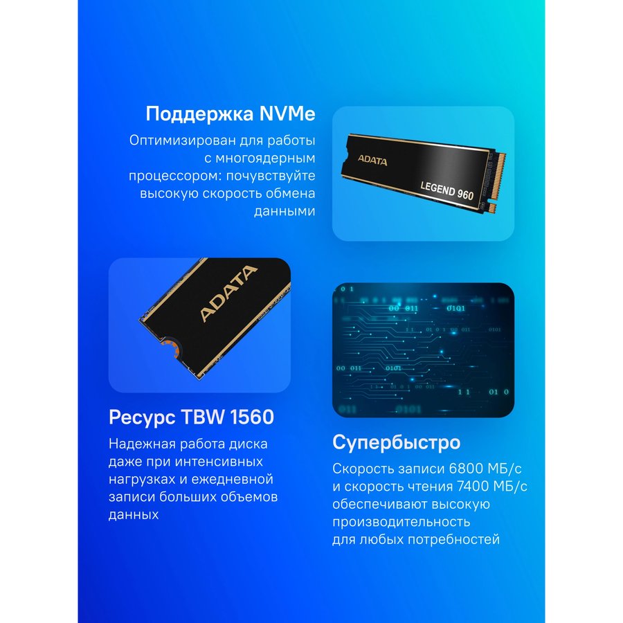 ADATA Legend 960 2Tb (ALEG-960-2TCS)