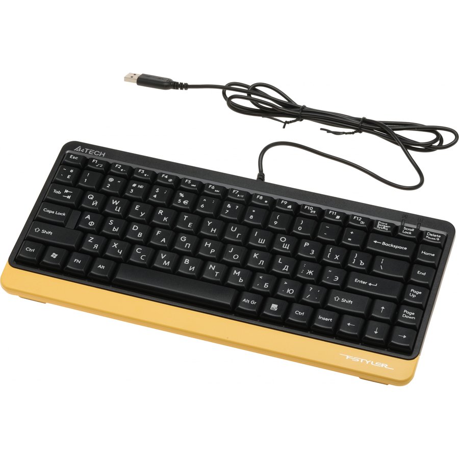 A4TECH Fstyler F1110, USB, проводной (F1110 BUMBLEBEE) Черный
