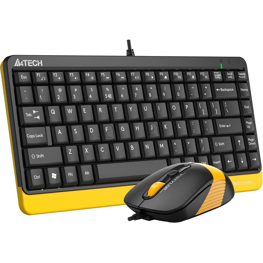 A4TECH Fstyler F1110, USB, проводной (F1110 BUMBLEBEE) Черный