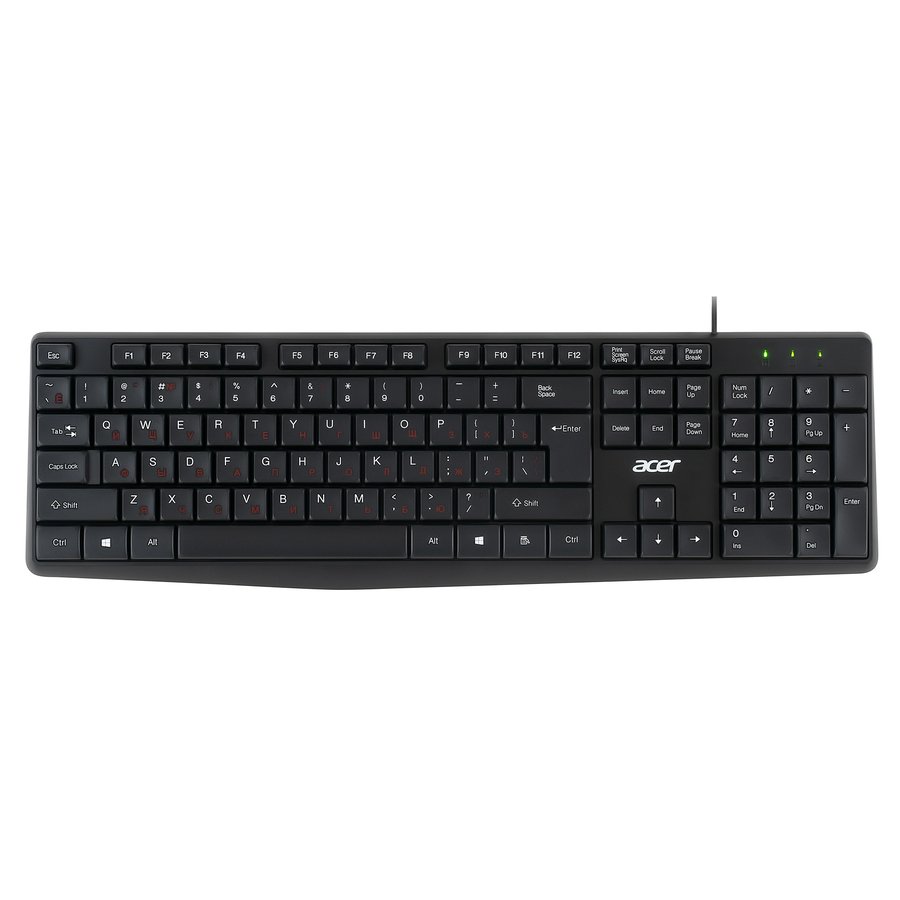 Acer OMW141, USB, проводной (ZL.MCEEE.01M) Черный