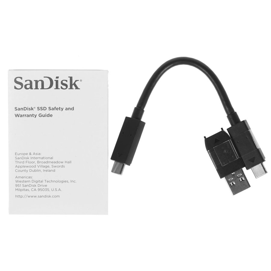 SanDisk Extreme Portable V2 SSD 1Tb (SDSSDE61-1T00-G25)
