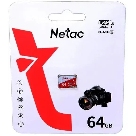 Netac P500 ECO 64Gb MicroSD (NT02P500ECO-064G-S)