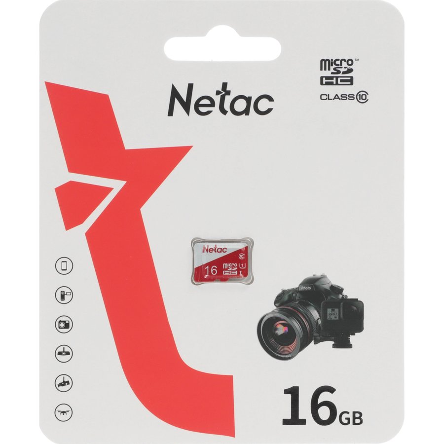 Netac P500 ECO 16Gb MicroSD (NT02P500ECO-016G-S)