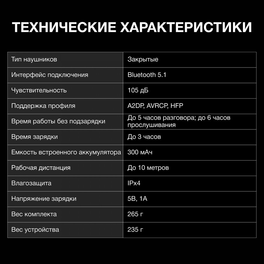 Hyundai H-HP103 Black