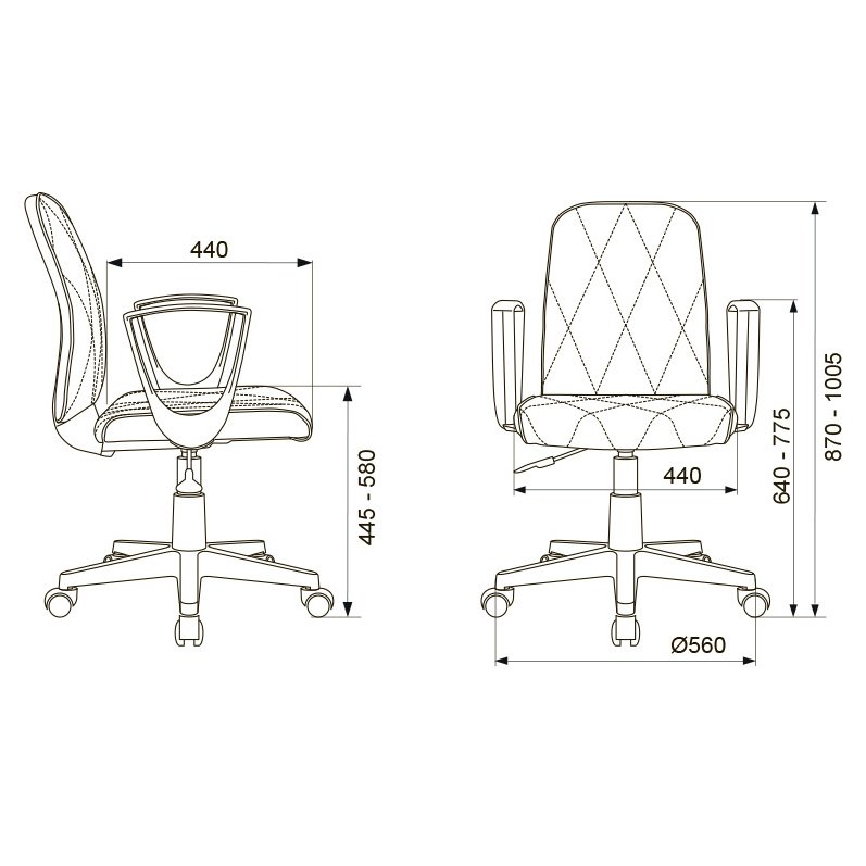 Бюрократ CH-W327 OR-10 (CH-W327/OR-10) Слоновая кость