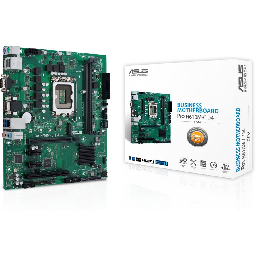 ASUS PRO H610M-C D4-CSM (PRO H610M-C D4-CSM)