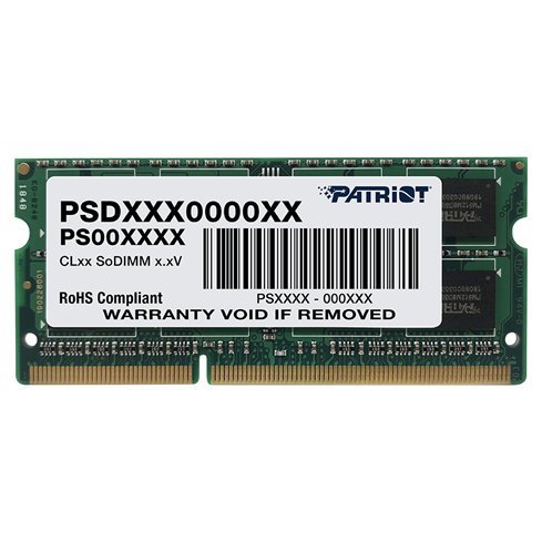Patriot Memory SL 4Gb 1шт. (PSD34G1600L81S)