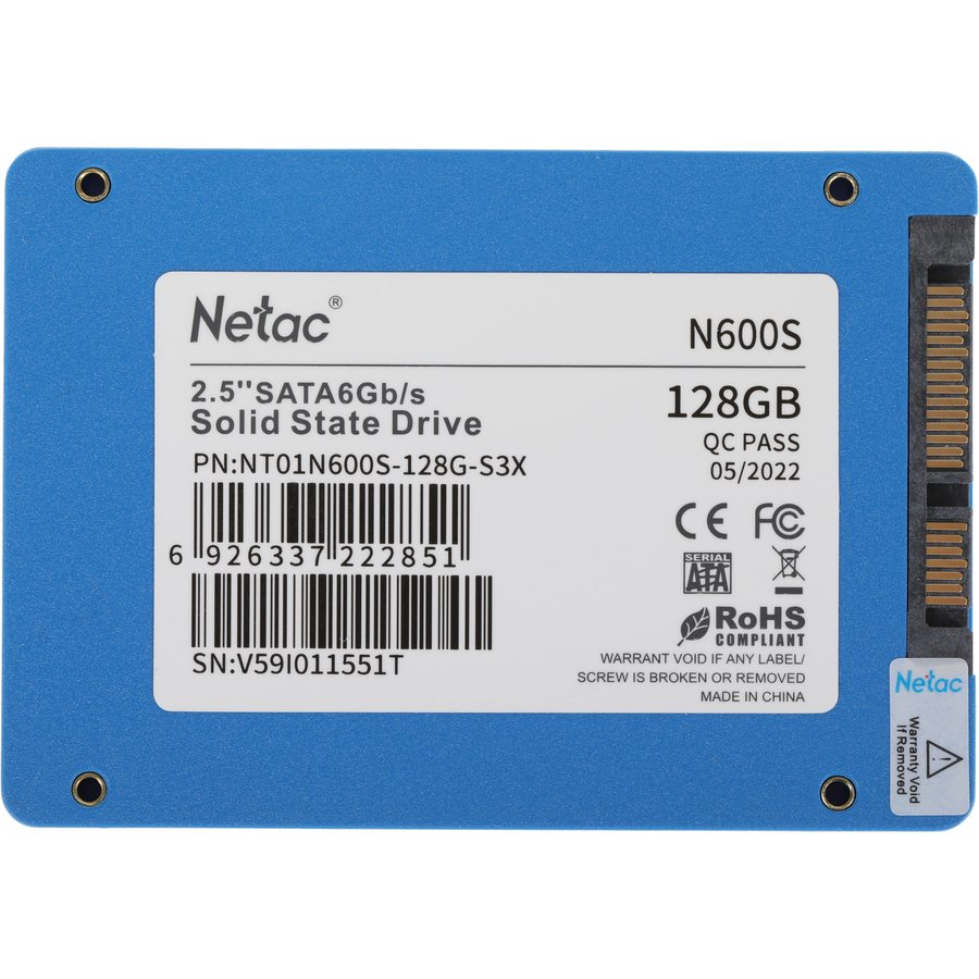 Netac 128 GB (NT01N600S-128G-S3X)