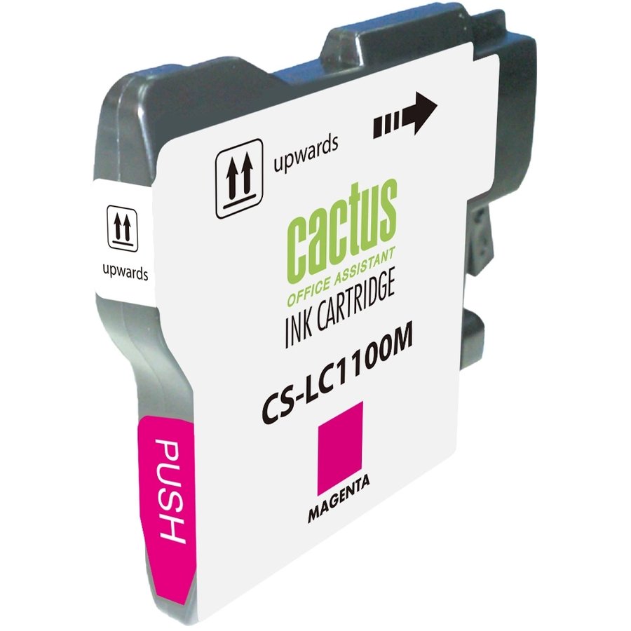 Cactus CS-LC1100M пурпурный (16 мл) для Brother DCP-385c/6690cw/MFC-990/5890/5895/6490