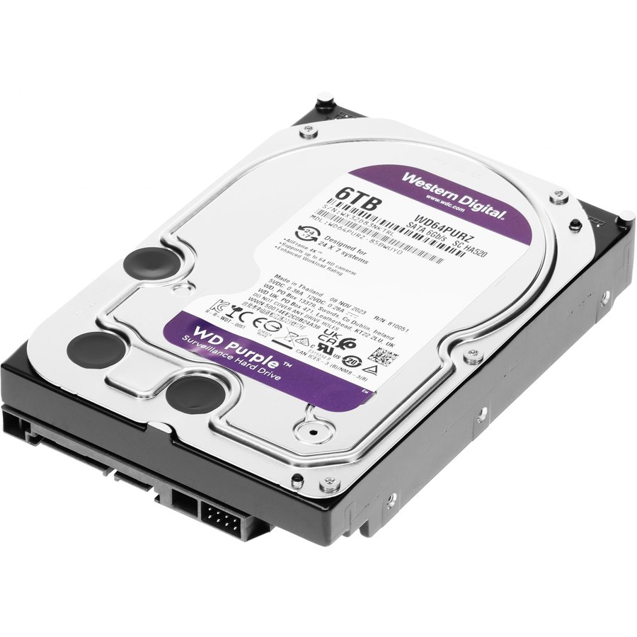 Western Digital 6Tb SATA-III Purple (WD64PURZ)
