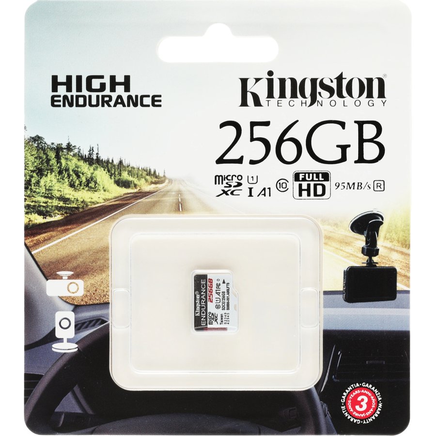 Kingston High Endurance 256Gb MicroSD (SDCE/256GB)