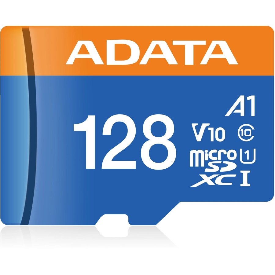ADATA Premier microSDXC UHS-I U1 V10 A1 Class10 128GB + SD adapter (AUSDX128GUICL10A1-RA1)