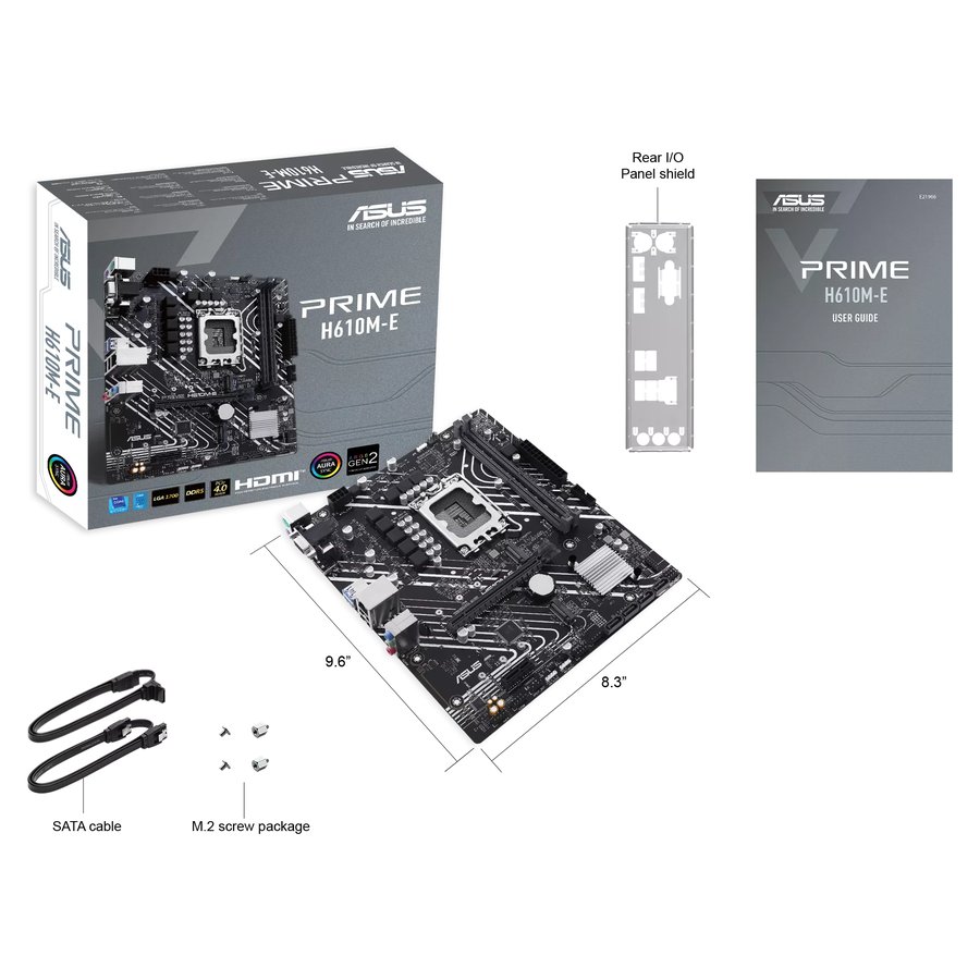ASUS PRIME H610M-E-CSM (90MB1G10-M0EAYC)