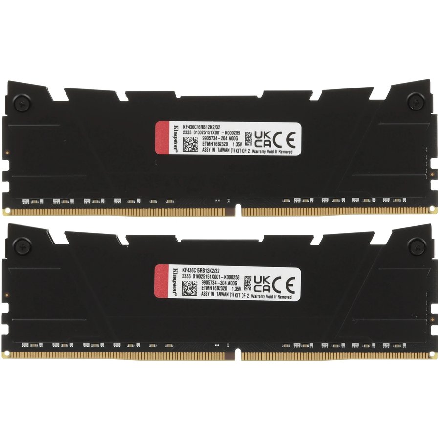 Kingston Fury Renegade 32Gb DDR4 3600MHz (2x16Gb KIT) (KF436C16RB12K2/32)