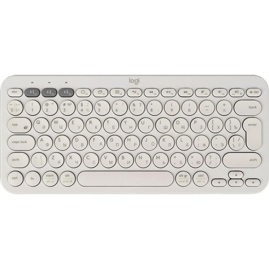 Logitech K380 Wireless Keyboard (920-009589) White