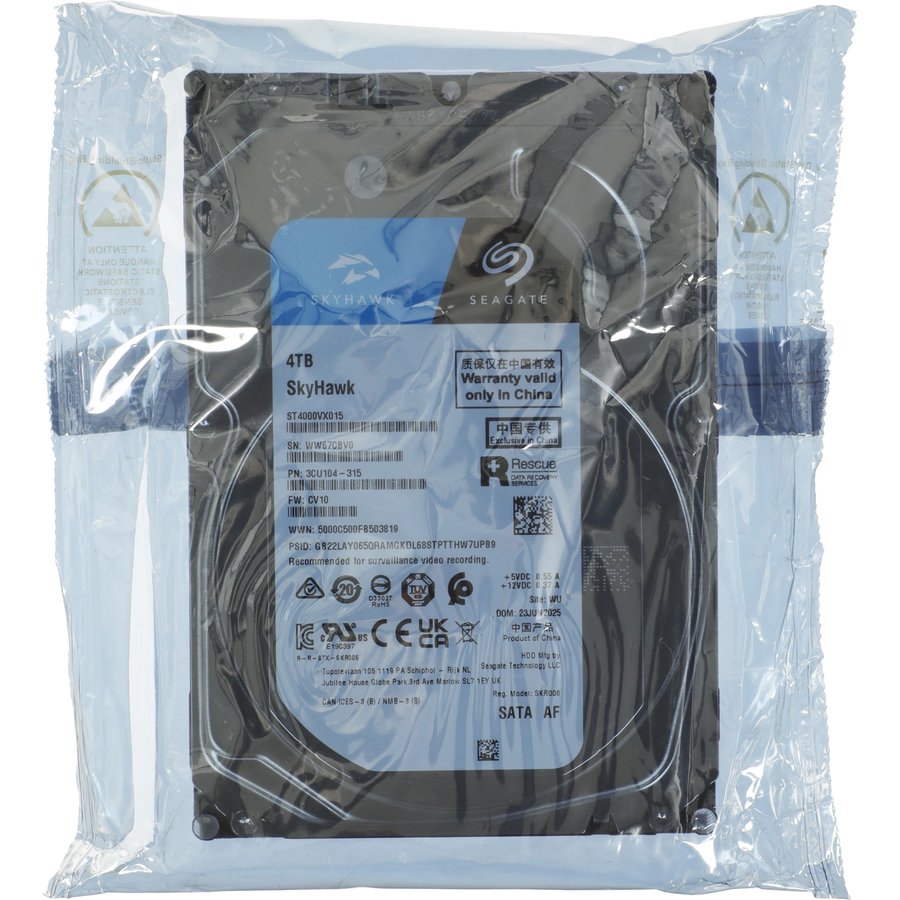 Seagate SkyHawk Surveillance 4Tb SATA-III (ST4000VX015)