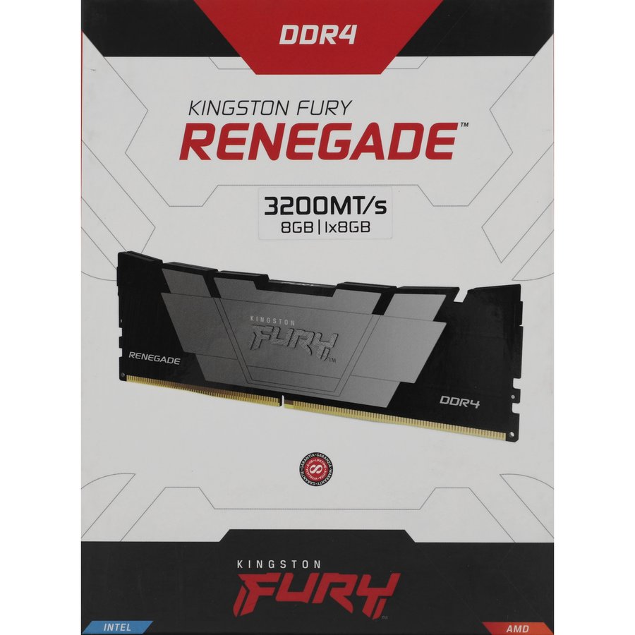 Kingston Fury Renegade 8Gb DDR4 3200MHz (KF432C16RB2/8)