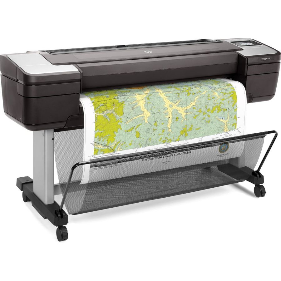 HP DesignJet T1700 Postscript цветн., A0 (1VD87A)