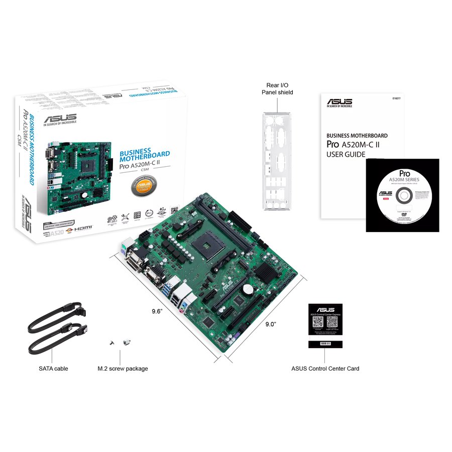 ASUS PRO A520M-C II/CSM (90MB18F0-M0EAYC)