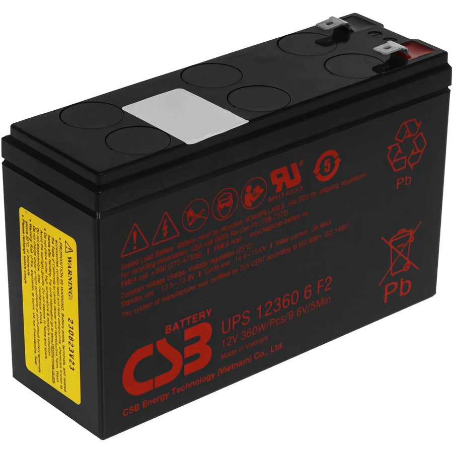 CSB UPS12360 6 12В 7.5Ач (UPS 123606)
