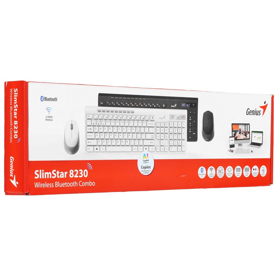 Genius SlimStar 8230 (31340015402) White