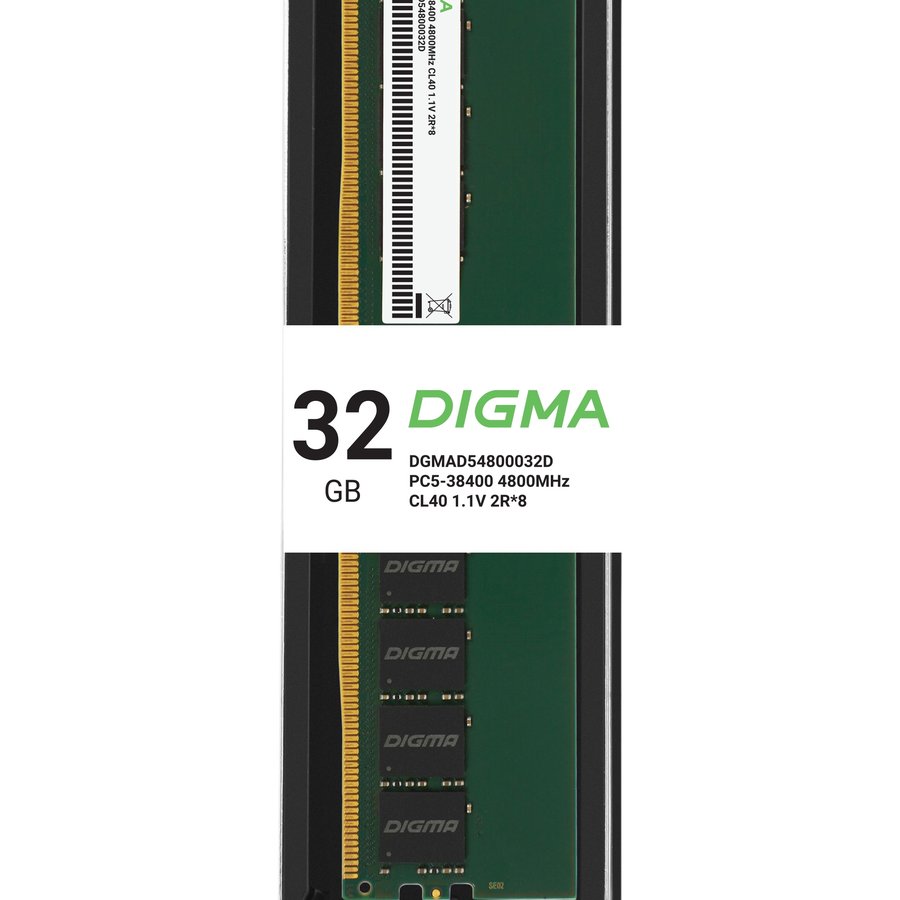 Digma 32Gb DDR5 4800MHz (DGMAD54800032D)