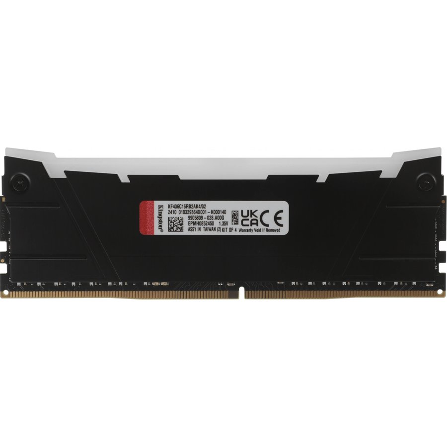 Kingston Fury Renegade RGB 32Gb DDR4 3600MHz (4x8Gb KIT) (KF436C16RB2AK4/32)