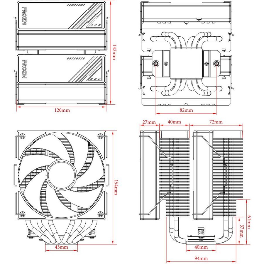 ID-COOLING FROZN A620 ARGB
