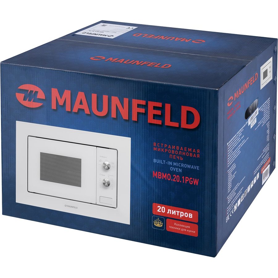Maunfeld MBMO.20.1PGW 20л. 800Вт (КА-00013588) Белый