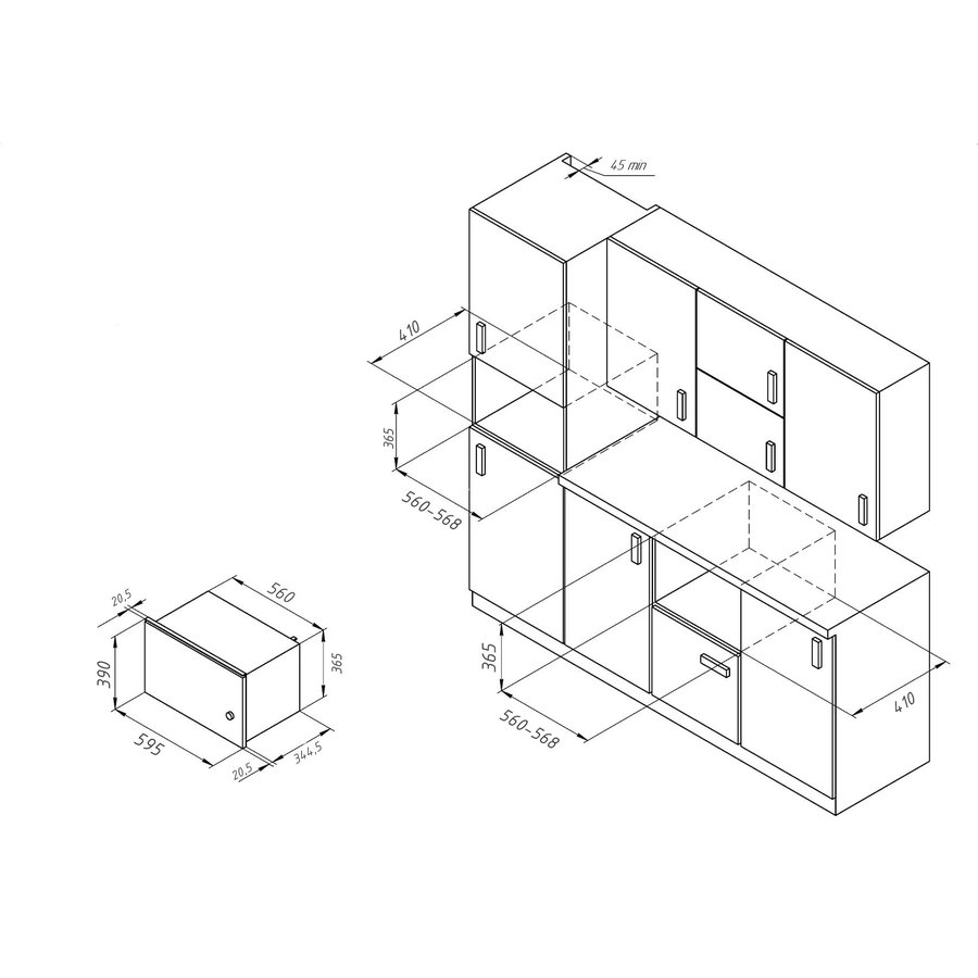 Monsher MMH 2050 B (Черный)