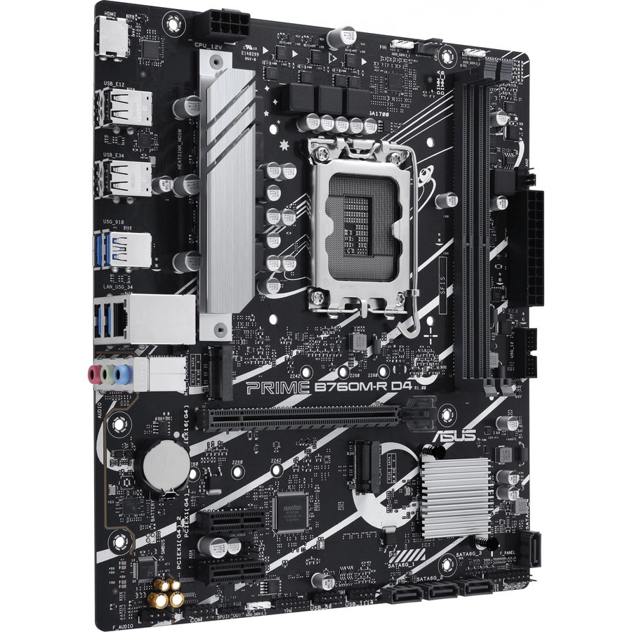 ASUS PRIME B760M-R D4 (PRIME B760M-R D4)