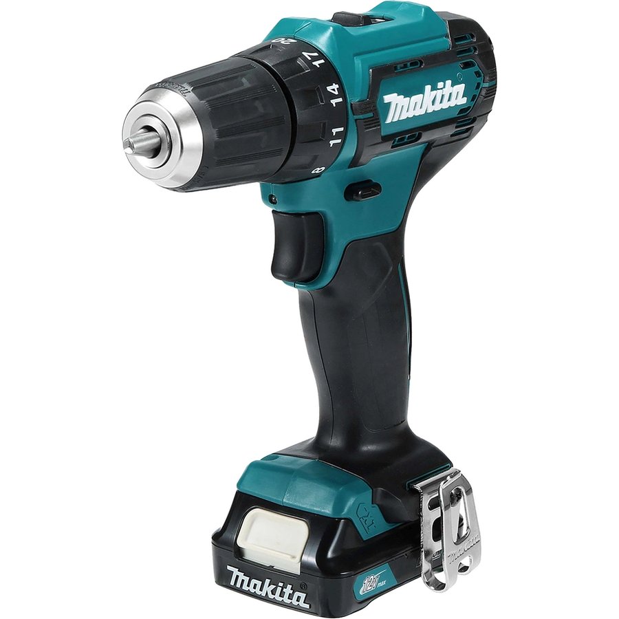 Makita DF333DSAX6, 2Ач, с одним аккумулятором