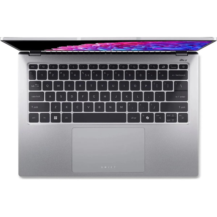 Acer Swift Go 14 SFG14-73-70EH (NX.KSGCD.002) Intel Core Ultra 7 155H 3800MHz/14"/2880x1800/16GB/1024GB SSD/Intel Arc Graphics/Wi-Fi/Bluetooth/Windows 11 Home Silver
